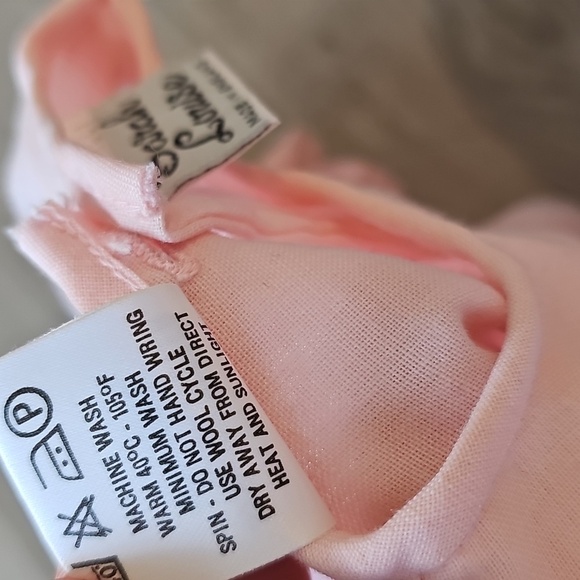 Vintage Sarah Louise English Wool Blend Baby Girls Pink Dress, 6-12 Months - Picture 12 of 15